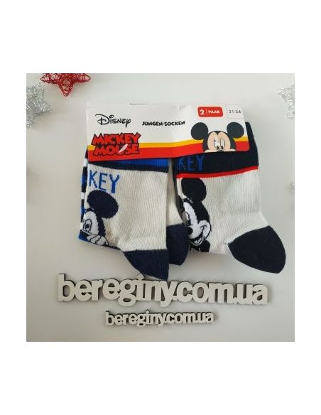 Disney Socks Mikimaus 2pcs Size 35-38 buy in online store