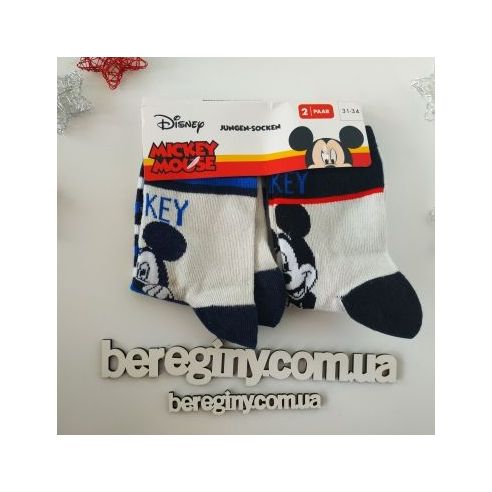 Disney Socks Mikimaus 2pcs Size 35-38 buy in online store