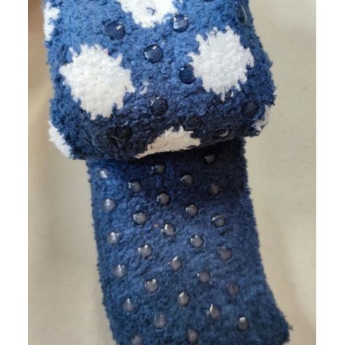 Socks plush anti-slipseather Esmara blue size 35-38 (Packaging 2pcs) buy in online store