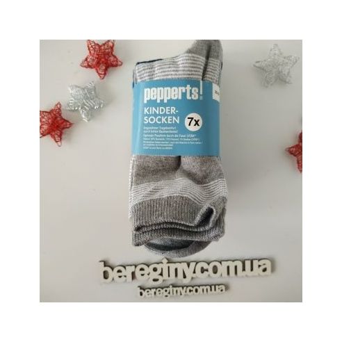 Socks Pepperts Set Black 7pcs Size 31-34 buy in online store