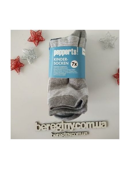 Socks Pepperts Set Black 7pcs Size 31-34 buy in online store