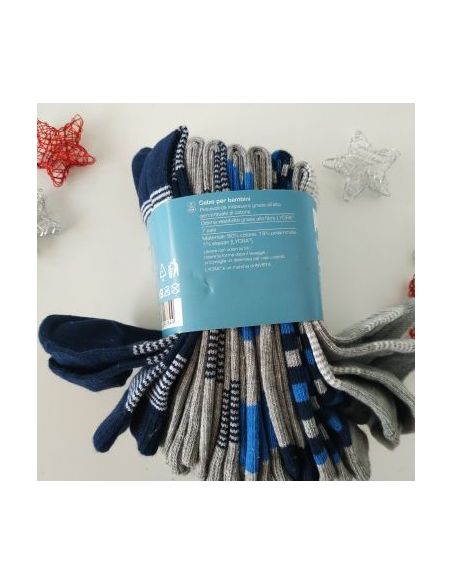 Socks Pepperts Set Black 7pcs Size 31-34 buy in online store