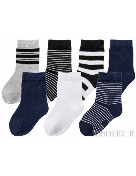 Socks Lupilu Set Blue 7pcs Size 31-34 buy in online store
