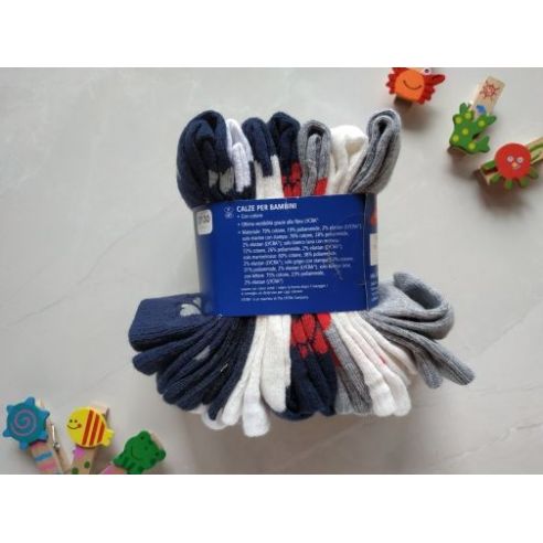 Socks Lupilu Set Red 7pcs Size 19-22 buy in online store