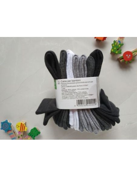 Socks Lupilu Set Dark 7pcs Size 23-26 buy in online store