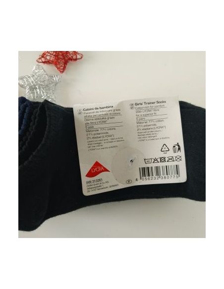 Socks Pepperts Set Dark 5pcs Size 35-38 buy in online store