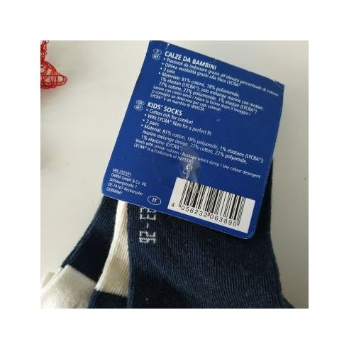 Socks Lupilu Shark 3pcs Size 27-30 buy in online store