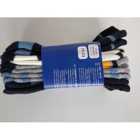 Socks terry Lupilu blue 19-22 (5 pairs) buy in online store