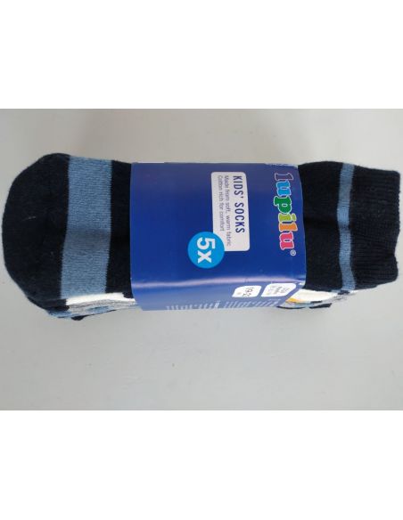 Socks terry Lupilu blue 19-22 (5 pairs) buy in online store