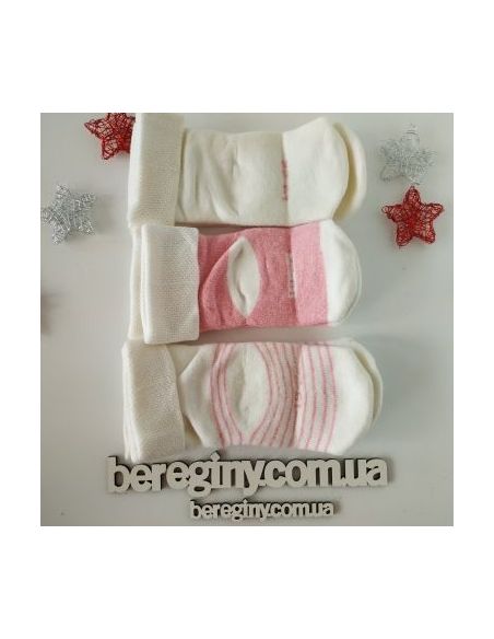 Socks terry Lupilu pink 3pcs size 15-18 buy in online store