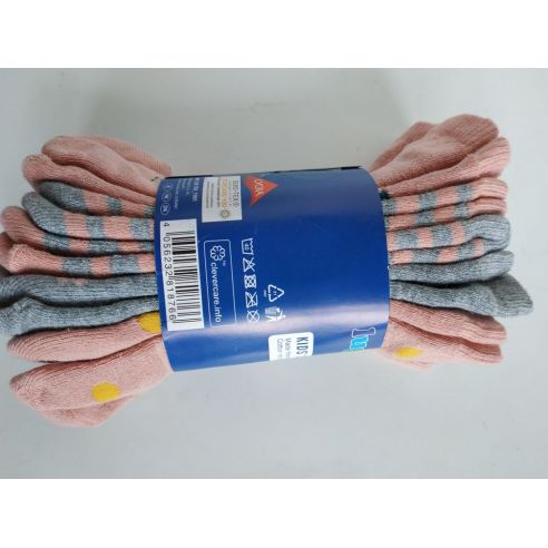 Socks terry Lupilu pink 19-22 (5 pairs) buy in online store