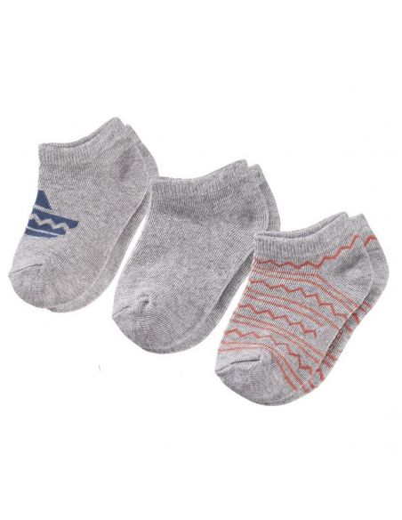 Socks Lupilu gray 3pcs Size 27-30 buy in online store