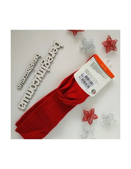 Socks High Santagostino Red 1pc size 31-34 buy in online store