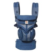 Ergonomic Ergo Backpack Ergobaby Ergo Baby Omni 360 Cool Air Mesh Carrier - Blue Blooms buy in online store 2