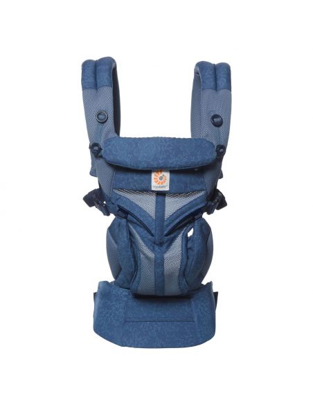 Ergonomic Ergo Backpack Ergobaby Ergo Baby Omni 360 Cool Air Mesh Carrier - Blue Blooms buy in online store