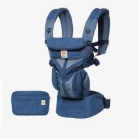 Ergonomic Ergo Backpack Ergobaby Ergo Baby Omni 360 Cool Air Mesh Carrier - Blue Blooms buy in online store