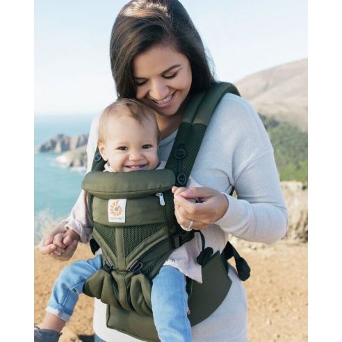 Ergonomic Ergo Backpack Ergobaby Omni 360 Cool Air Mesh Carrier Khaki Green buy in online store