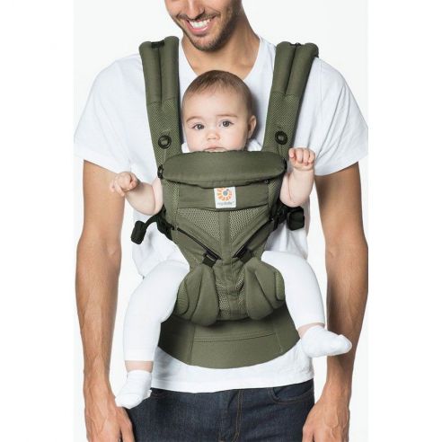 Ergonomic Ergo Backpack Ergobaby Omni 360 Cool Air Mesh Carrier Khaki Green buy in online store