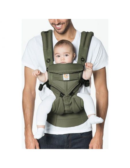 Ergonomic Ergo Backpack Ergobaby Omni 360 Cool Air Mesh Carrier Khaki Green buy in online store Ergonomic Ergo Backpack Ergobaby Omni 360 Cool Air Mesh Carrier Khaki Green buy in online store