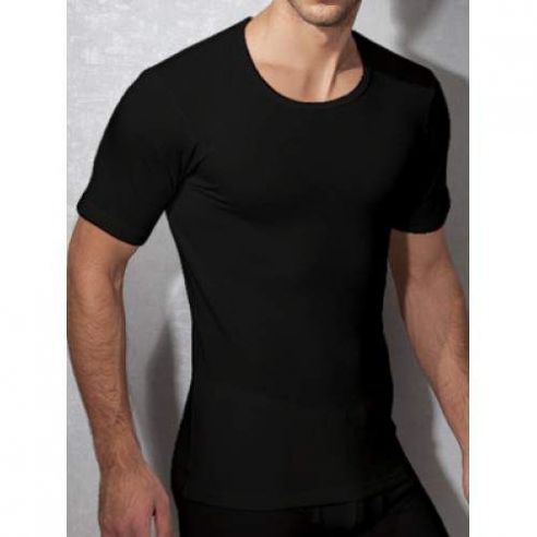 Men's Basic T-shirt LiveRGY (Germany) - size M, black buy in online store