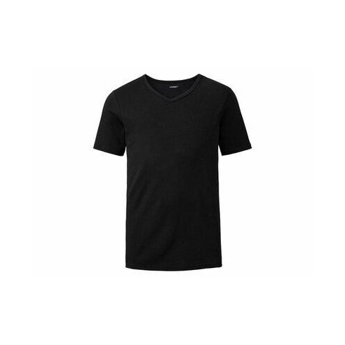 Men's Basic Liverge T-shirt (Germany) V-neckline - size 3XL, black buy in online store