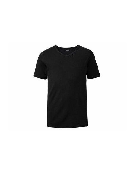 Men's Basic Liverge T-shirt (Germany) V-neckline - size 3XL, black buy in online store Men's Basic Liverge T-shirt (Germany) V-neckline - size 3XL, black buy in online store