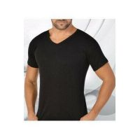 Men's Basic Liverge T-shirt (Germany) V-neckline - size L, black buy in online store