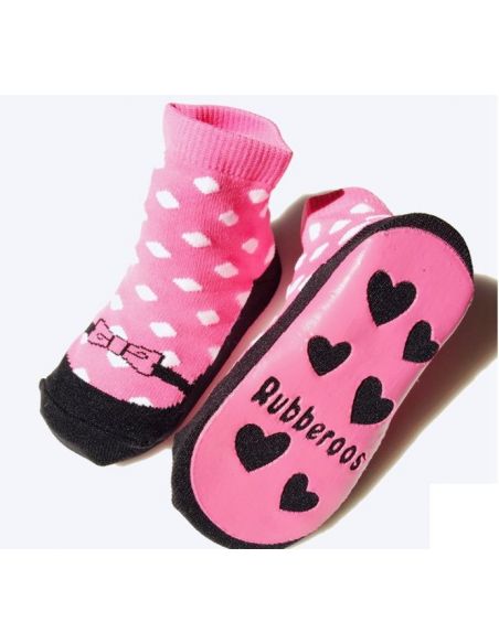 Baby socks with anti-slip sole size 18 months - raspberry buy in online store Baby socks with anti-slip sole size 18 months - raspberry buy in online store