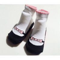 Baby socks with anti-slip sole size 12 months - black shoes buy in online store 2