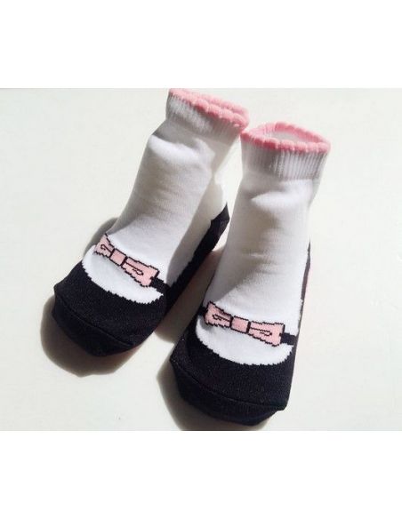 Baby socks with anti-slip sole size 12 months - black shoes buy in online store Baby socks with anti-slip sole size 12 months - black shoes buy in online store