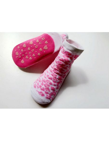 Baby socks with anti-slip sole size 24 months - leopard buy in online store Baby socks with anti-slip sole size 24 months - leopard buy in online store