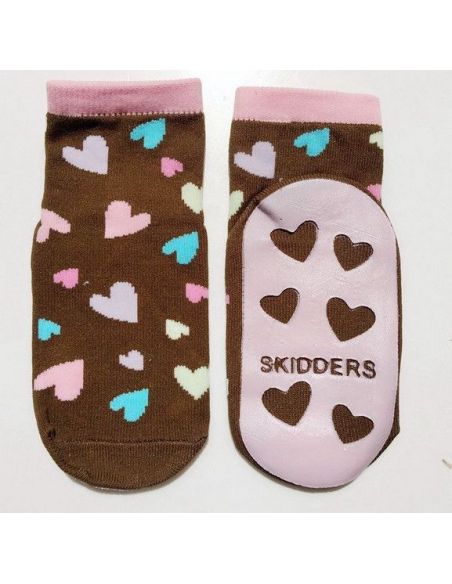 Baby socks with anti-slip sole size 6 months - brown buy in online store Baby socks with anti-slip sole size 6 months - brown buy in online store