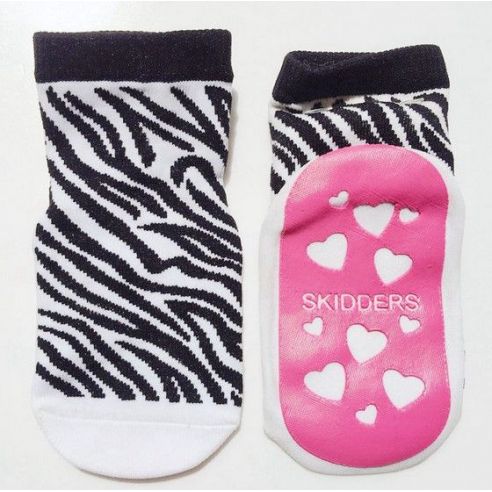 Baby socks with anti-slip sole size 12 months - zebra buy in online store