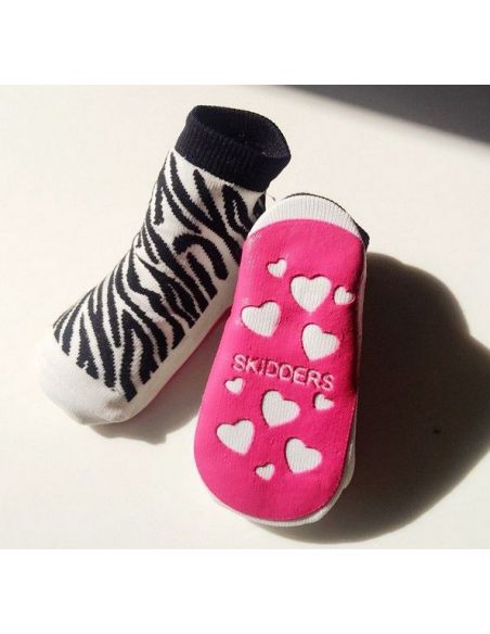 Baby socks with anti-slip sole size 12 months - zebra buy in online store Baby socks with anti-slip sole size 12 months - zebra buy in online store