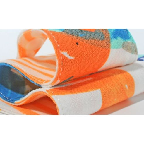 Whirl, bib, arafat on the button - double-sided set №2- 3pcs buy in online store