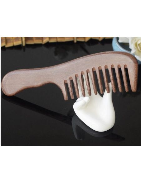 Red sandalwood comb wide teeth 18,5cm buy in online store Red sandalwood comb wide teeth 18,5cm buy in online store