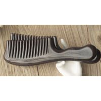 Black wood comb - ordinary teeth buy in online store 2