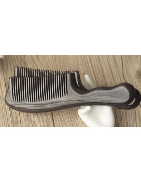 Black wood comb - ordinary teeth buy in online store Black wood comb - ordinary teeth buy in online store