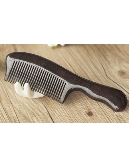 Black wood comb - ordinary teeth buy in online store Black wood comb - ordinary teeth buy in online store