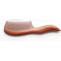 Comb from sandalwood mahogany 22cm buy in online store 2