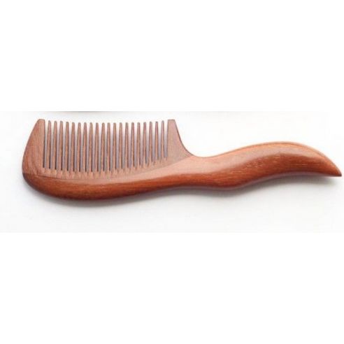 Comb from sandalwood mahogany 22cm buy in online store