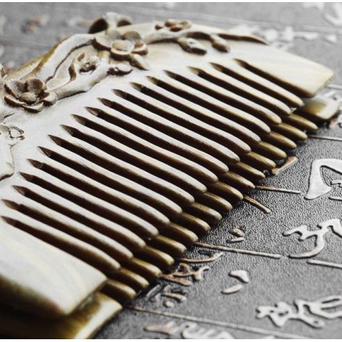 Comb from sandalwood carved buy in online store