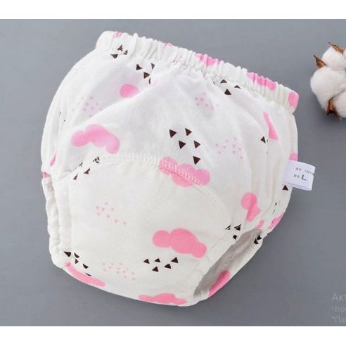 Training panties with gauze screw. layer 4 layers - Muslin - Size 90 (s) buy in online store