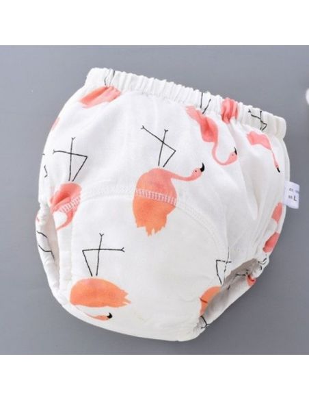 Training panties with gauze screw. layer 4 layers - Muslin - Size 90 (s) buy in online store