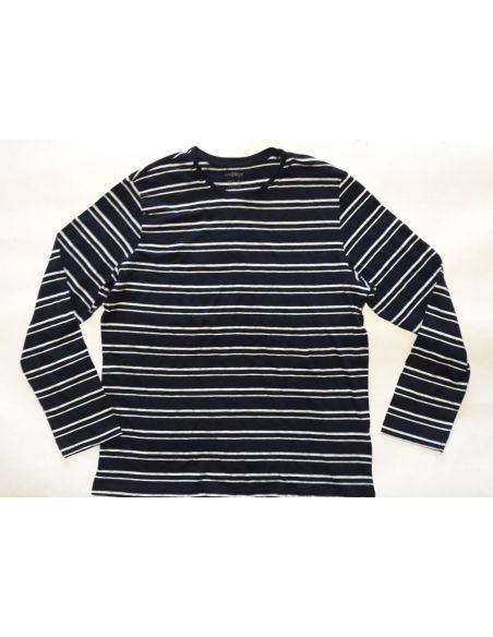 Men's Long Sleeve T-shirt LiveRGY Striped - Size L buy in online store Men's Long Sleeve T-shirt LiveRGY Striped - Size L buy in online store