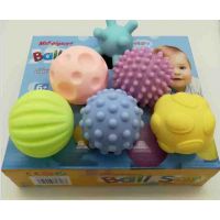 Set of touch tactile balls - Soft Balls Pastel buy in online store 2