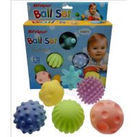 Set of touch tactile balls - Soft Balls Pastel buy in online store