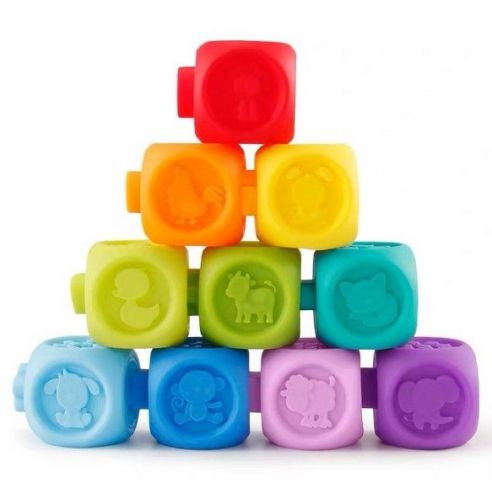 Set of sensory tactile cubes buy in online store