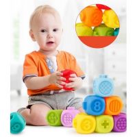 Set of sensory tactile cubes buy in online store 2