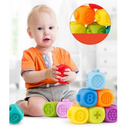 Set of sensory tactile cubes buy in online store